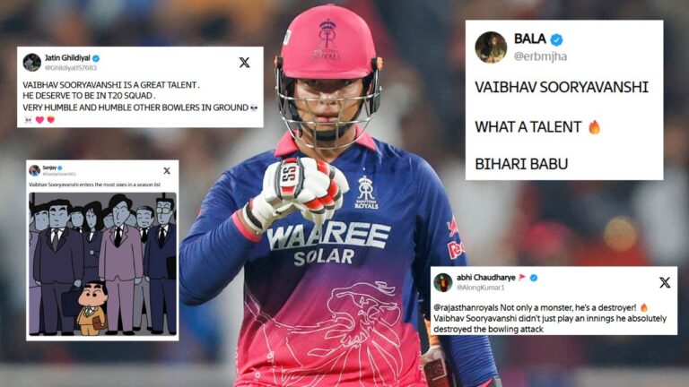 Internet Bows Down To Vaibhav Sooryavanshi After 29-Ball 97 Madness In IPL Elimi – আইপিএল এলিমিনেটরে বৈভব সূর্যবংশীর বিধ্বংসী ৯৭ রান: বিস্ময় বালকের ঝড়ে দিশেহারা সানরাইজার্স