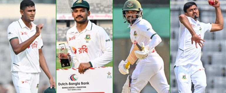 মিরপুর টেস্টে জয়: আইসিসি র‍্যাঙ্কিংয়ে বড় লাফ দিলেন বাংলাদেশিরা