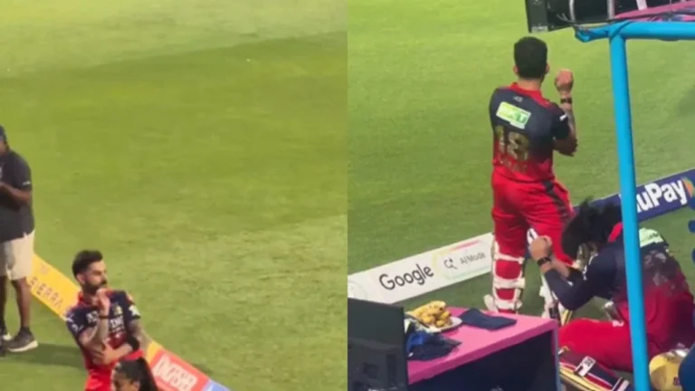 Virat Kohli teases Shubman Gill and Gujarat Titans with wild gestures during Qua – আইপিএল কোয়ালিফায়ার ১: শুভমন গিলকে বিরাটের মজার অঙ্গভঙ্গি ভাইরাল
