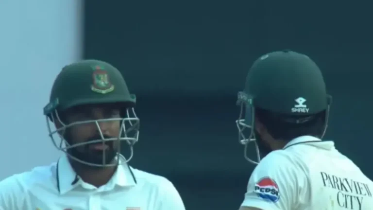 বাংলাদেশ বনাম পাকিস্তান টেস্ট: লিটন দাস ও মোহাম্মদ রিজওয়ানের উত্তপ্ত বাক্যবিনিময়